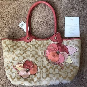 Coach Bleecker Floral Tote - Purse
